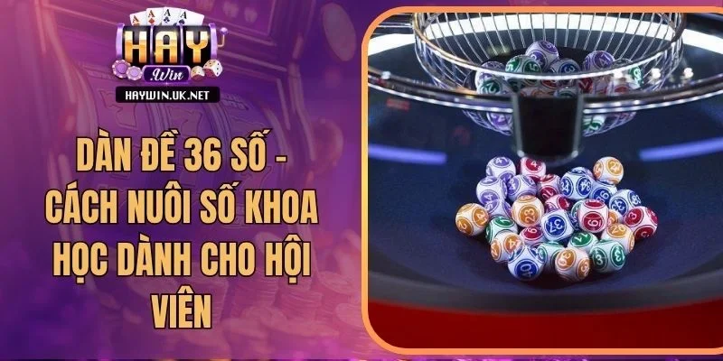 Dàn Đề 36 Số – Cách Nuôi Số Khoa Học Dành Cho Hội Viên